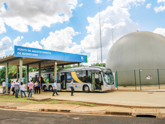 Imagem representativa da notícia: Ônibus Scania é abastecido com biogás do esgoto de Franca